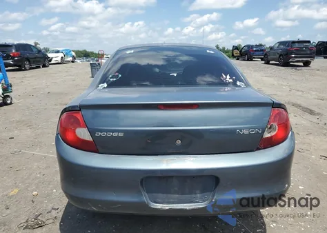 2001 Dodge Neon Se z USA, uszkodzony, nr VIN 1B3AS46C71D109140